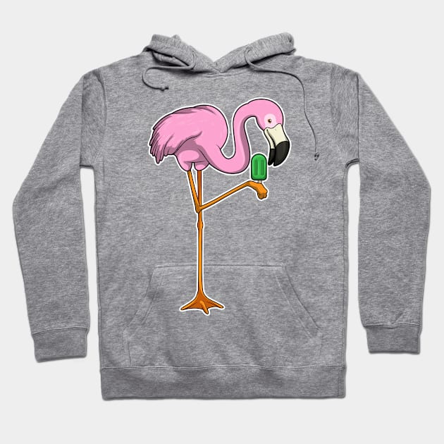 Flamingo Popsicle Hoodie by Markus Schnabel